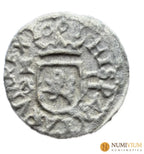 Felipe IV (1621-1665). 2 maravedís. 1663. Cuenca - 2 maravedís
