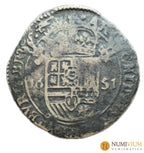 Felipe IV (1621-1665). Escalín. 1651. Amberes. - Escalín