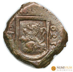 Felipe IV. 8 maravedís. 1623. Toledo. Acuñada a martillo