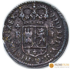 FELIPE V. 1 Maravedí. La Seca (Barcelona). 1718 B.