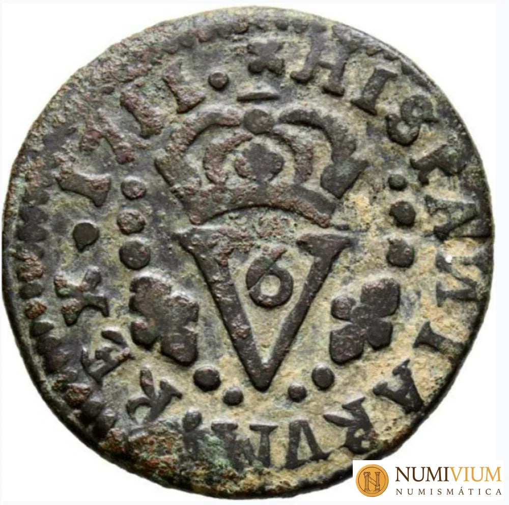 FELIPE V (1700-1746). 1 Sisó. Valencia. 1712. MBC