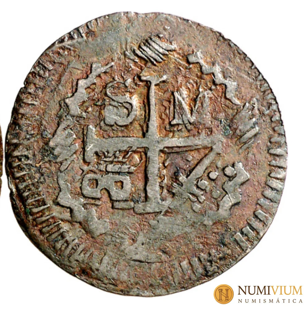 FERNANDO VII. 1/4 de real. 1820 Santa Marta. MBC