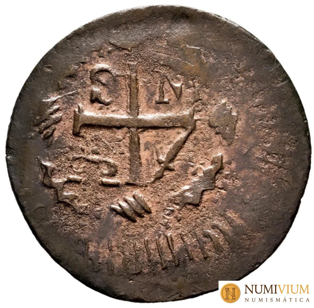 Fernando VII (1808-1833). 1/4 real. 1820. Santa Marta.