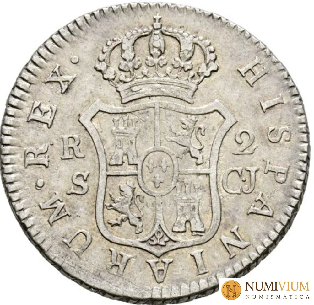 FERNANDO VII (1808-1833). 2 Reales. 1815. Sevilla CN. MBC+. Bella. Restos de brillo original.