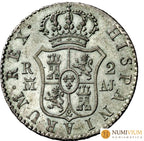FERNANDO VII. 2 reales. 1833. Madrid. Sin Circular-