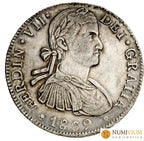 FERNANDO VII. 8 reales. 1809. México TH. Busto imaginario. MBC+