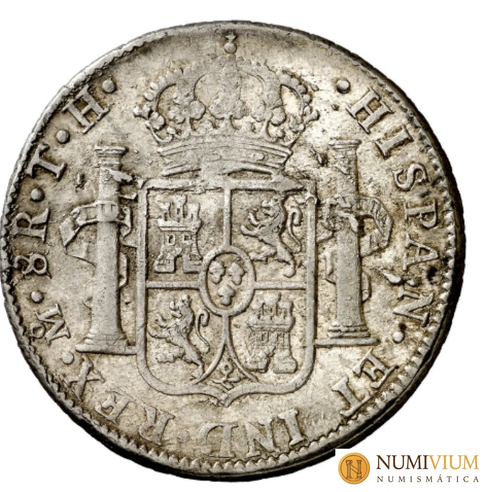 FERNANDO VII. 8 reales. 1809. México TH. Busto imaginario. MBC+