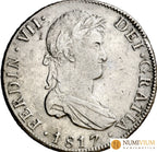 FERNANDO VII. 8 reales. 1817. Potosí PJ. MBC/MBC+ 8 reales