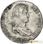 FERNANDO VII. 8 Reales. 1818. Potosí PJ. Bolivia.