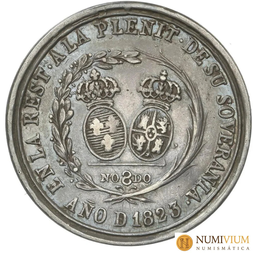 FERNANDO VII. Restauración del Absolutismo. 1823. SEVILLA. EBC