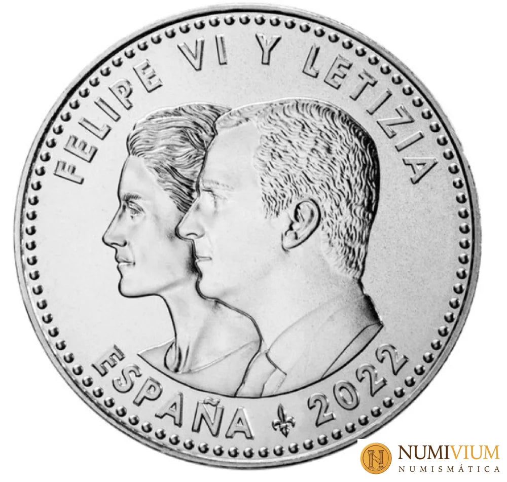 FNMT 2022. 40 €. V Centenario de la vuelta al mundo. Plata proof