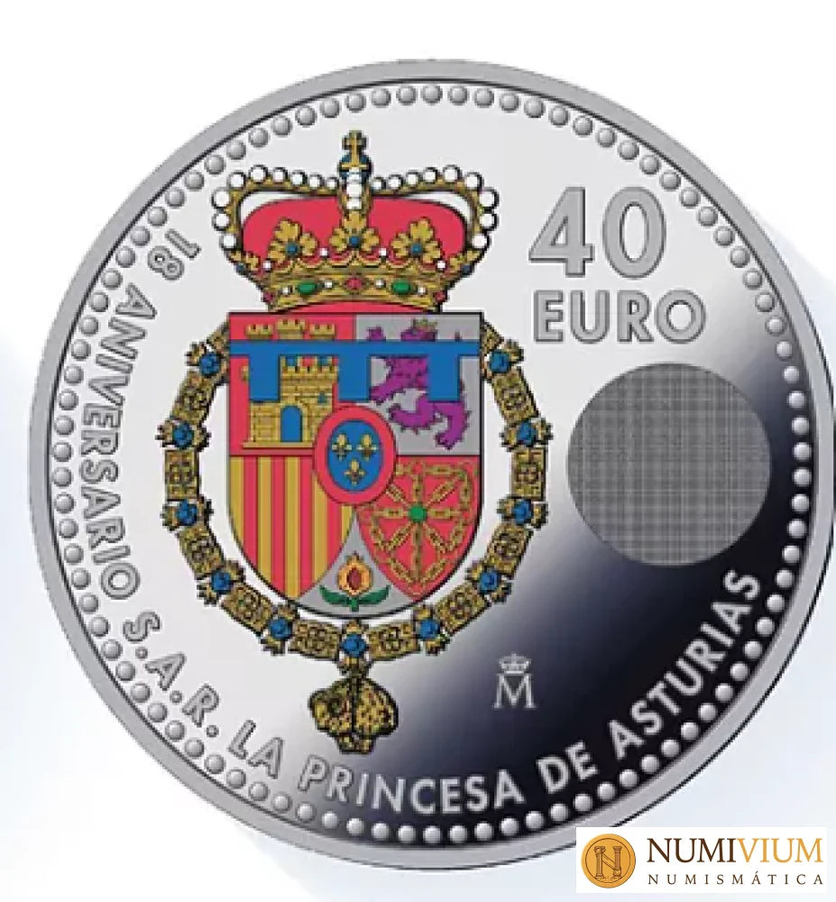FNMT. 2023. Mayoría de edad de la Infanta Leonor. Plata proof
