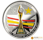 FNMT 2023. CAMPEONAS MUNDIAL FIFA. 8 REALES. Plata Proof