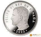 FNMT 2023. CAMPEONAS MUNDIAL FIFA. 8 REALES. Plata Proof