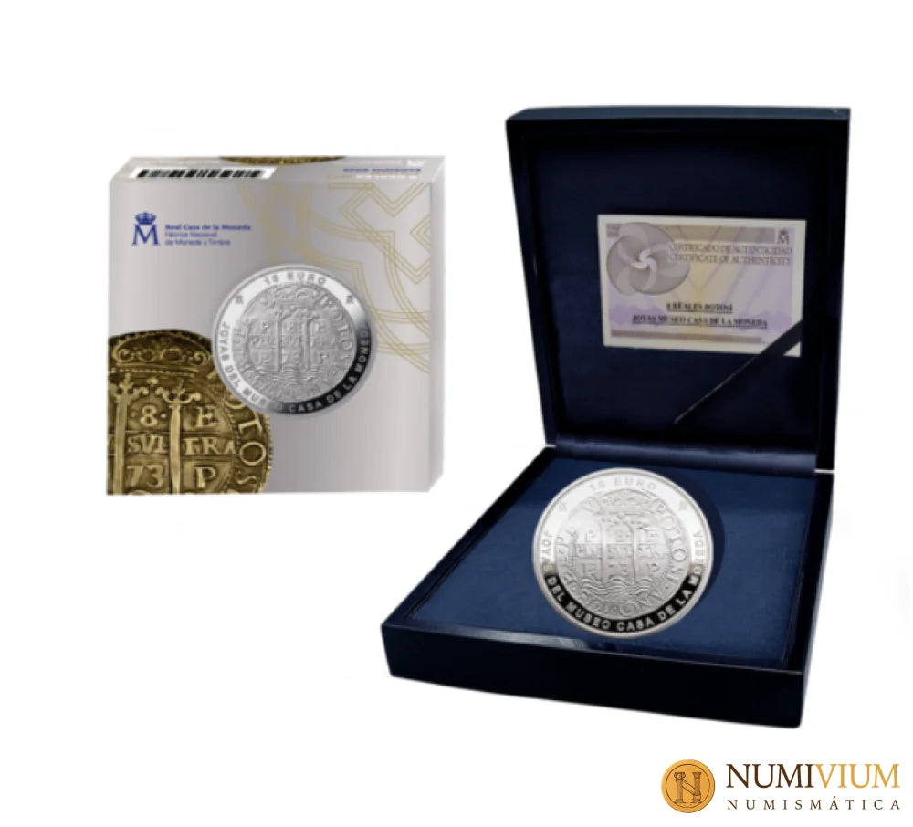 FNMT 2025. JOYAS MUSEO II - 1673 POTOSÍ - 8 REALES. 10 €PLATA PROOF