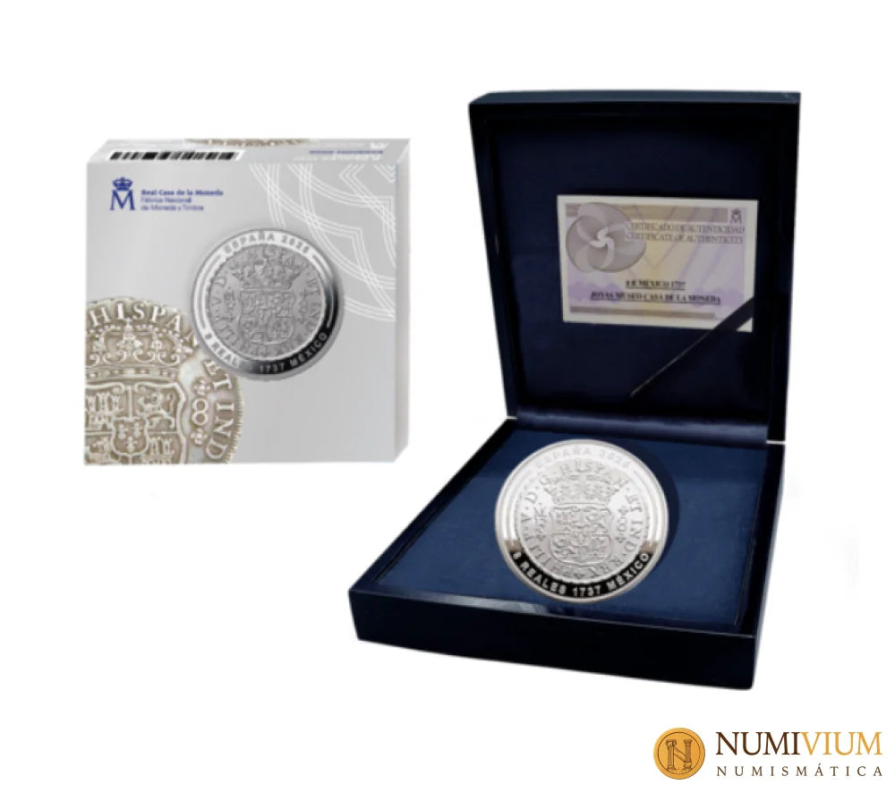FNMT 2025. JOYAS MUSEO II - 1737 MÉXICO - 8 REALES. 10 € Proof