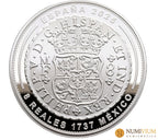 FNMT 2025. JOYAS MUSEO II - 1737 MÉXICO - 8 REALES. 10 € Proof
