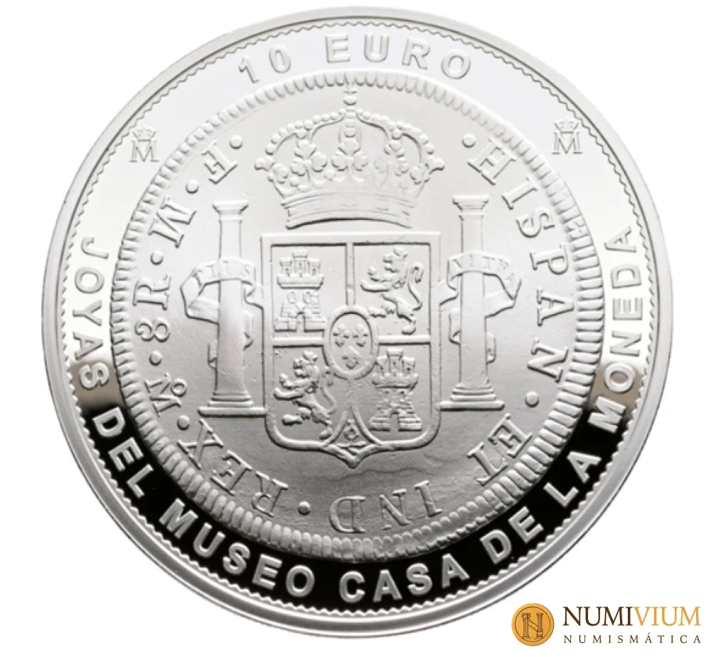 FNMT 2025. JOYAS MUSEO II - 1772 MÉXICO - 8 REALES. 10 € PLATA PROOF