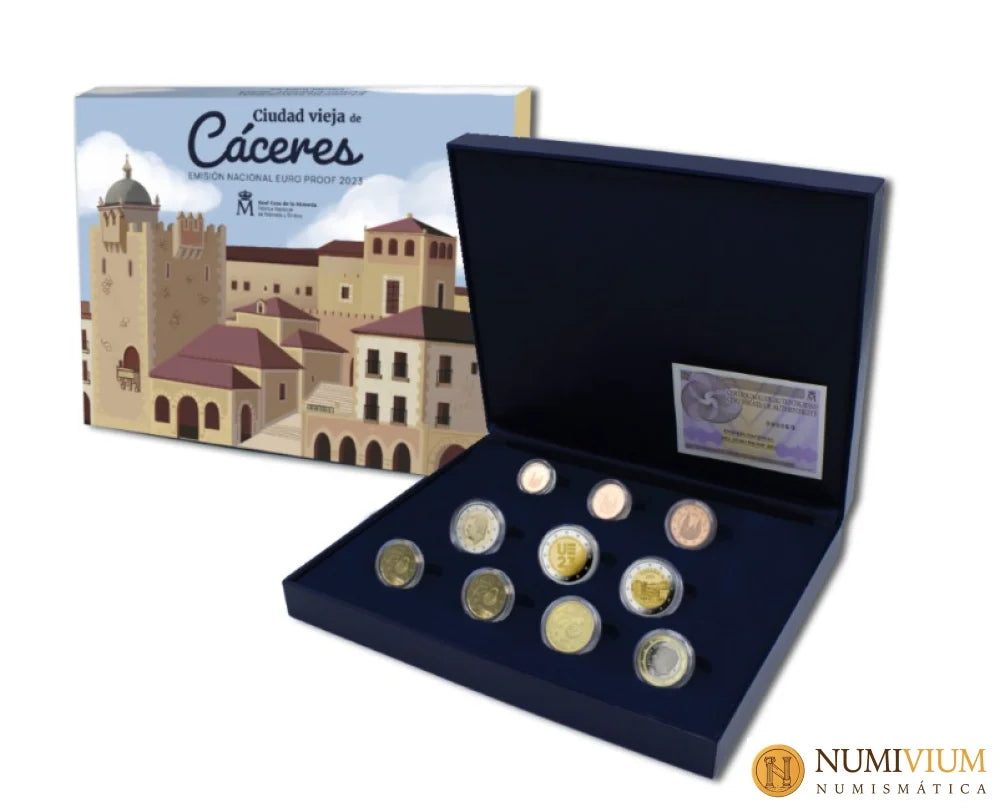 FNMT. EUROSET PROOF 2023. Incluye 2 monedas conmemorativas