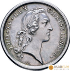 Francia. Luis XV. 1715–1774. Medalla de 1745. Matrimonio con María Teresa de España