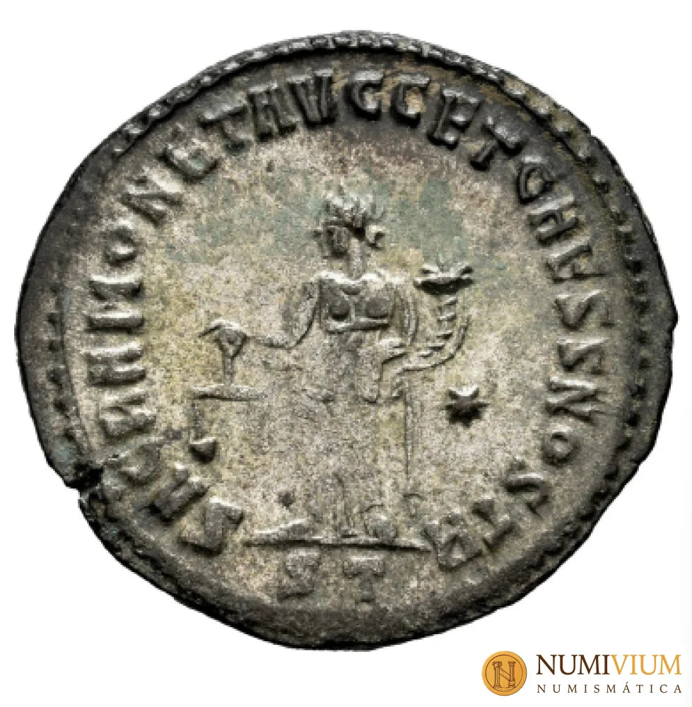Galerio. Follis. 304-305 d.C. Ticinum. (Ric-48b). EBC+.