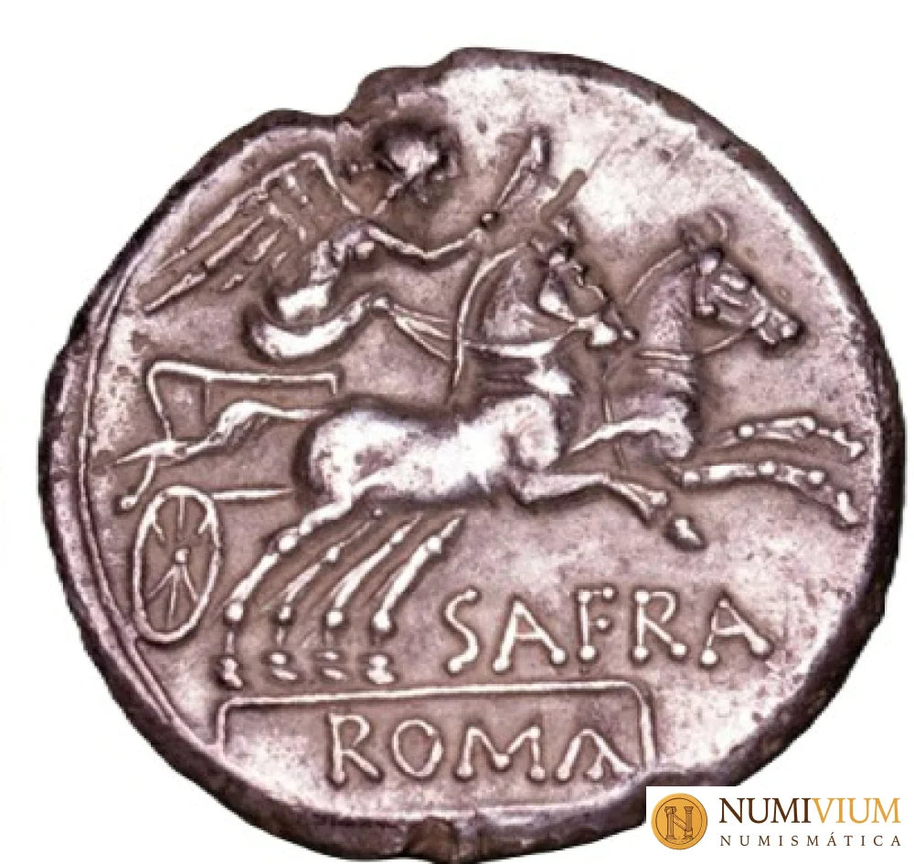 GENS AFRANIA. Spurius Afranius. Denario. Roma. 150 a.C. EBC