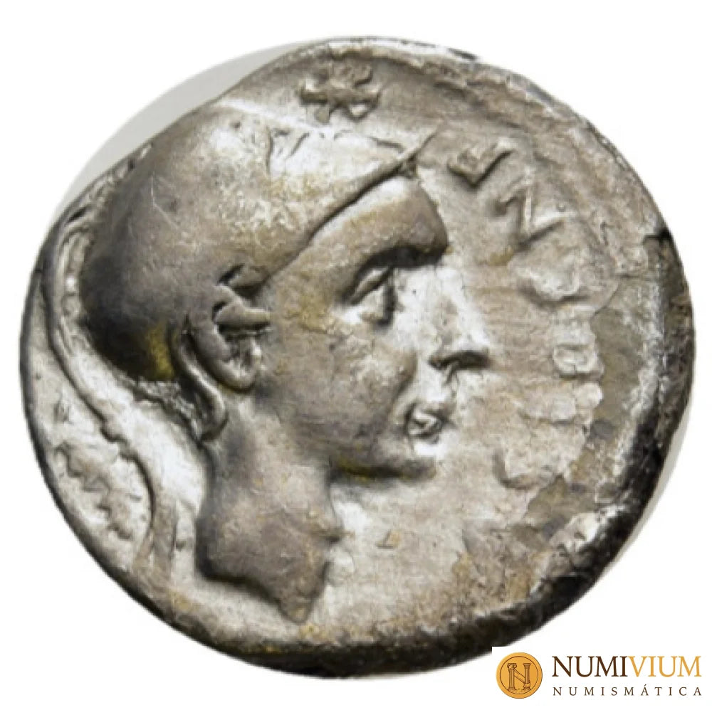 GENS BLAESIA. CN. BLASIO CN. F. (112-111 a.C.). Denario. Roma. Muy escasa