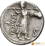 GENS PROCILIA. L. Procilius f. Denario. Roma (80 a.C.).