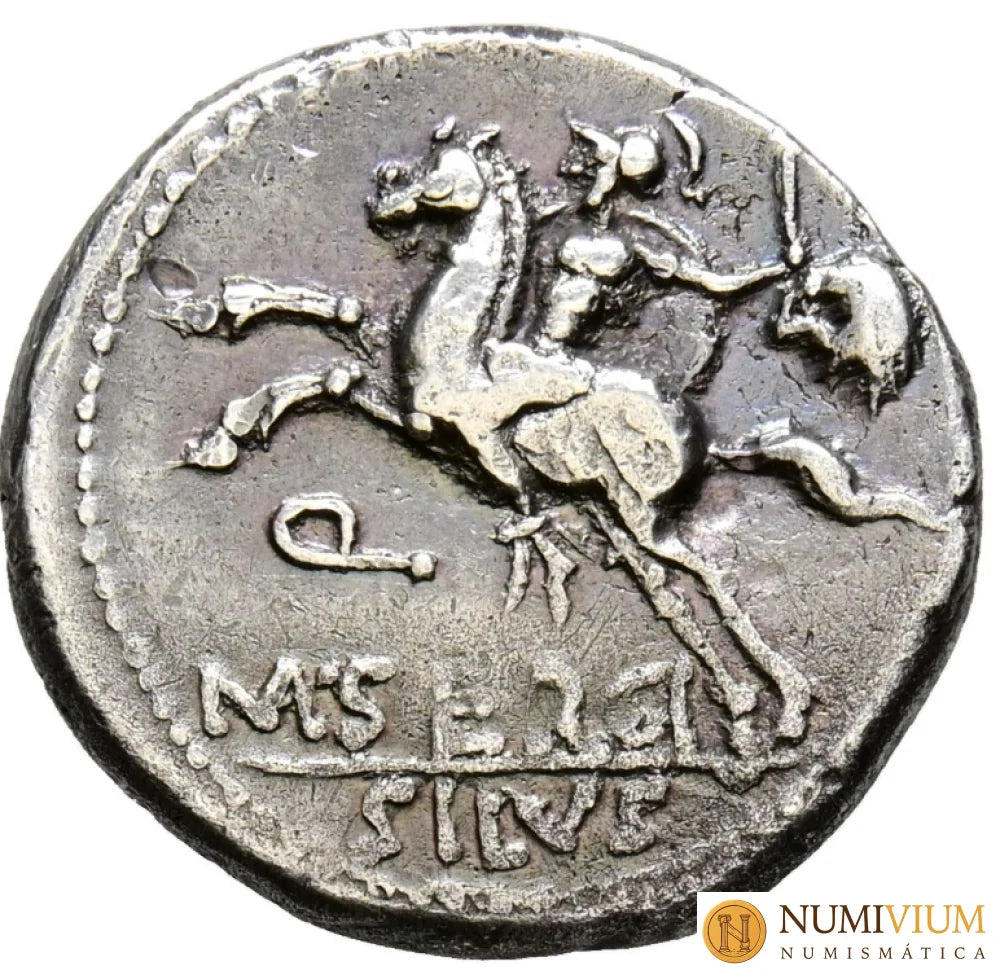 GENS SERGIA Denario. 116-115 a.C. Norte de Italia Denario república
