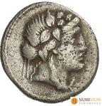 GENS VOLTEIA Denario. 78 a.C. M. Volteius. ESCASA MBC Denario