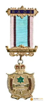 Gran Bretaña Reino Unido Medalla Masónica 1988 - Medalla ’Servicios Prestados’. SC