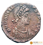 Honorio · Æ (Follis) · 393–423 d.C. RIC X 73