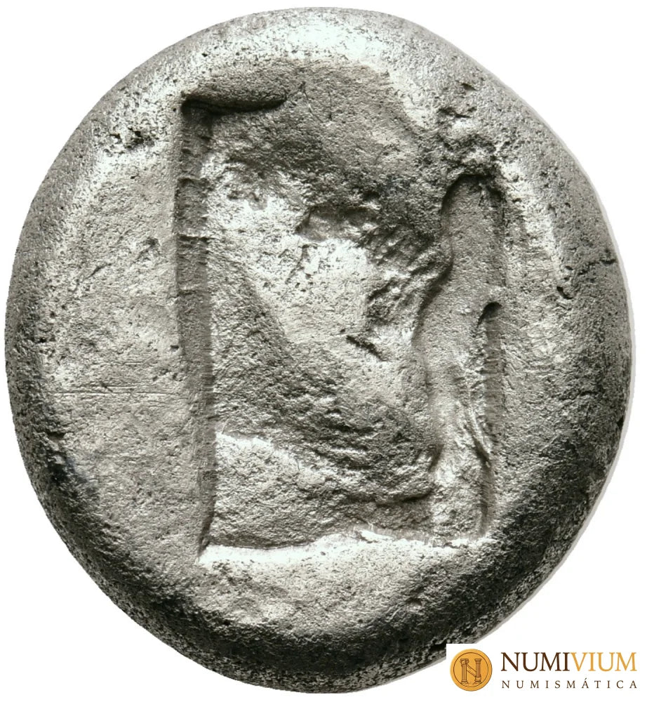 Imperio aqueménida. Época de Artajerjes I a Darío II (circa 455–420 a.C.). Siglo. Ceca de Sardes. Siglo