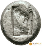 Imperio aqueménida. Época de Artajerjes I a Darío II (circa 455–420 a.C.). Siglo. Ceca de Sardes. Siglo