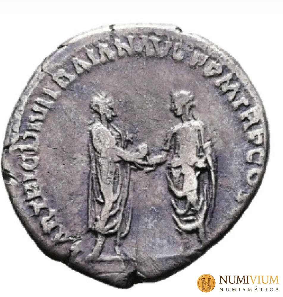 Imperio Romano · Adriano · Denario · 117 d.C. RIC 22a. Con Trajano - Denario