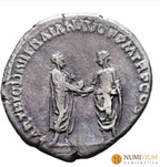 Imperio Romano · Adriano · Denario · 117 d.C. RIC 22a. Con Trajano - Denario