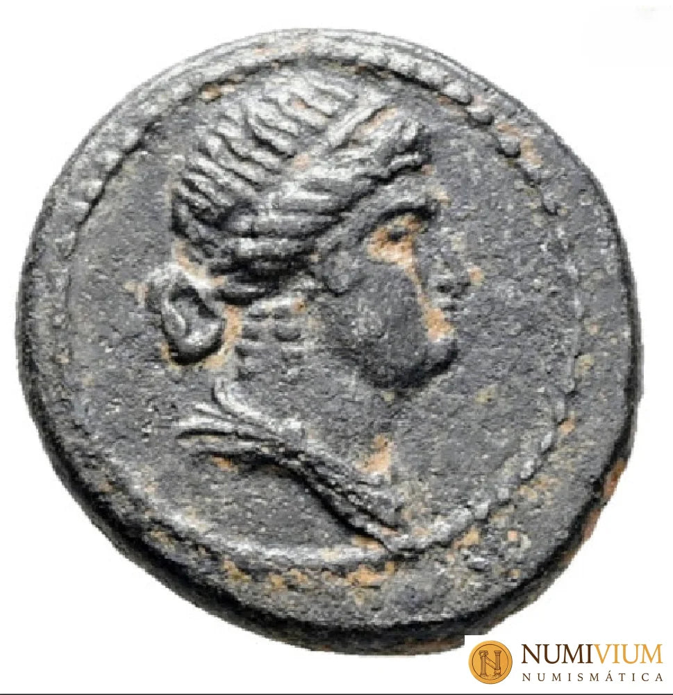 Imperio Romano Provincial · Emisión Pseudo-autónoma · Bronce · 54–68 d.C. Tiempos de Nerón