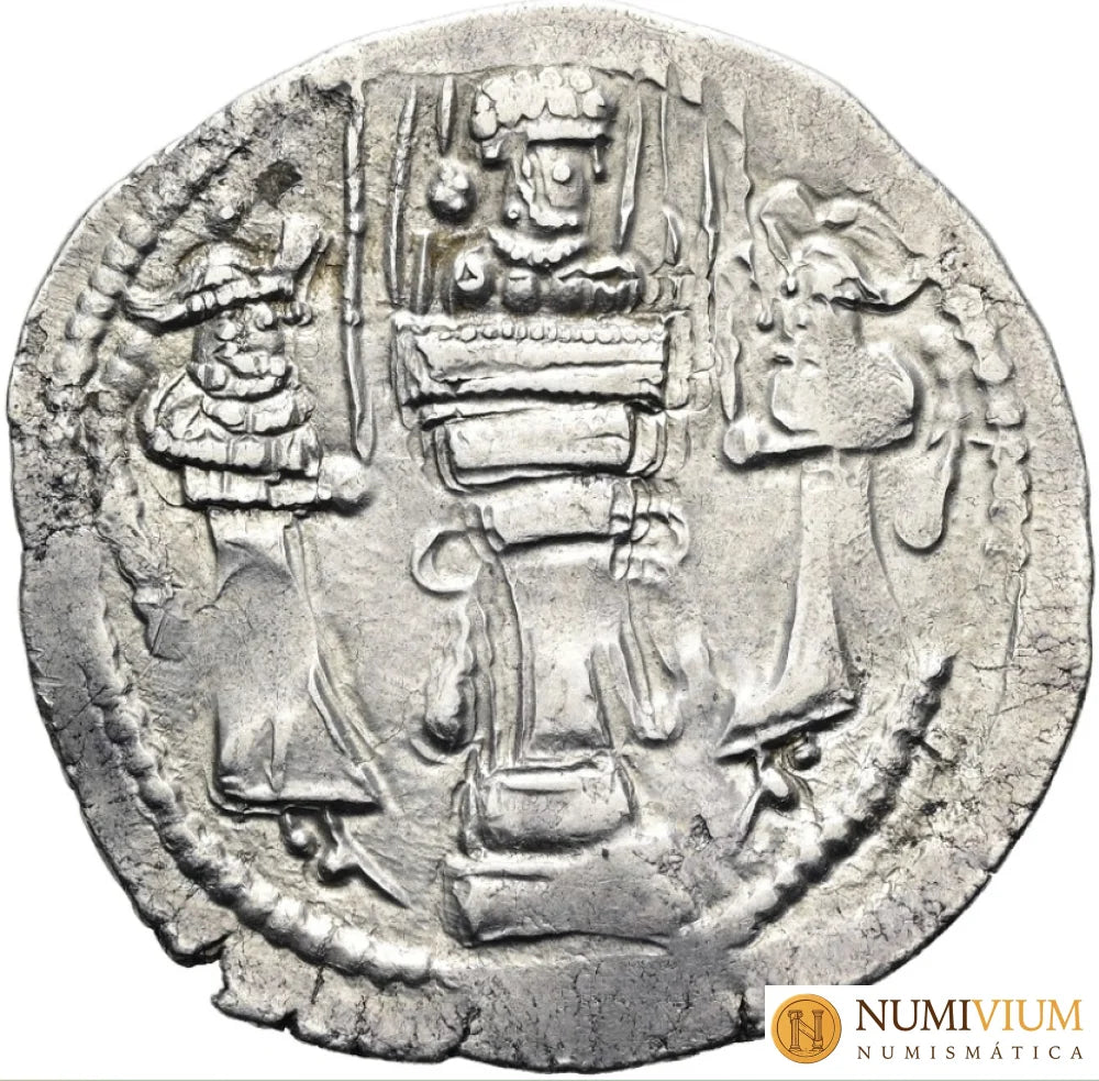 Varahram IV (o Bahram IV) 388-399 d.C. Dracma dracma