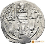 Varahram IV (o Bahram IV) 388-399 d.C. Dracma dracma