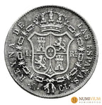 Isabel II (1833-1868). 1 real. Madrid 1845. MBC+