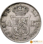 Isabel II. Madrid. 4 reales. 1858. MBC-MBC Moneda histórica