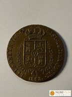 Isabel II. Medalla Mayoría de Edad. Segovia. 1843. EBC. Bella escasa así estupendo ejemplar.
