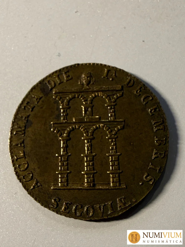 Isabel II. Medalla Mayoría de Edad. Segovia. 1843. EBC. Bella escasa así estupendo ejemplar.