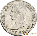 JOSÉ NAPOLEÓN (1808-1813). 4 Reales. 1812. Sevilla. LA. MBC. Escasa 4 Reales