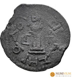 Judaea. Hasmoneo. HERODES I EL GRANDE. 8 Prutot. RY 3 = 40 BCE. Samaria Prutot