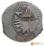 Judea. Jerusalén. Agripa I 37-43 d.C. AE Pruta.