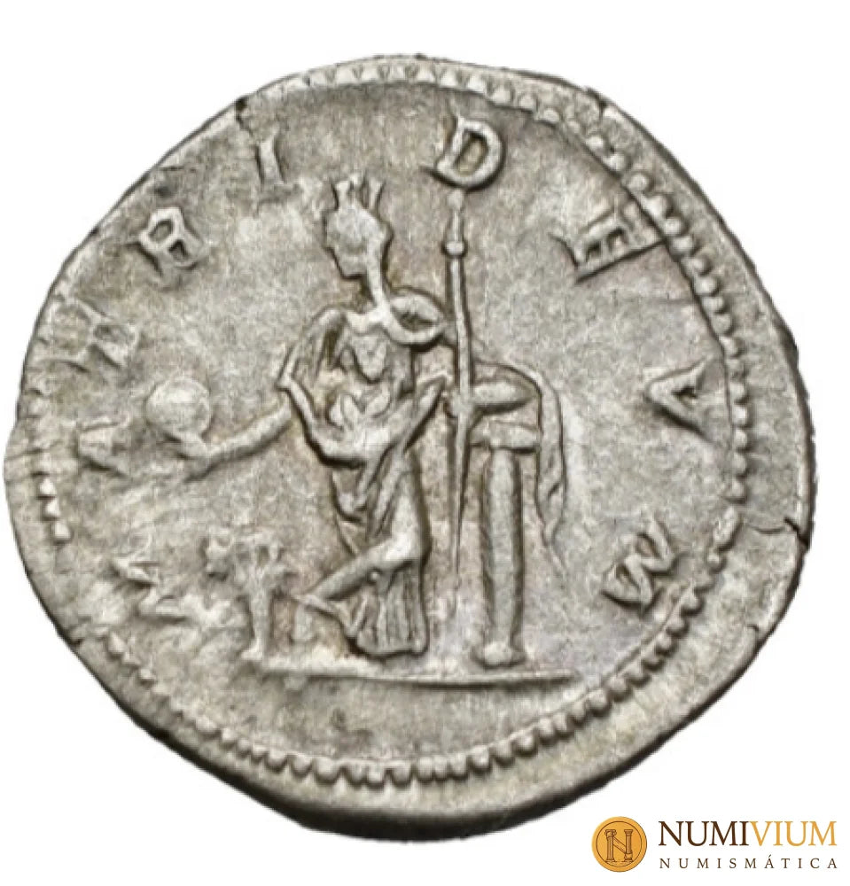 Julia Domna Roma Denario 211-215. RIC. 382