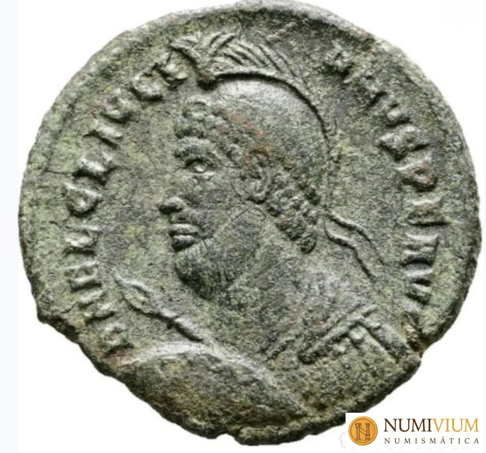 Julian II Apóstata 360-363 d.C. Follis. Siscia. Escasa Follis