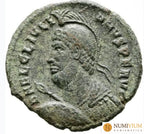 Julian II Apóstata 360-363 d.C. Follis. Siscia. Escasa Follis