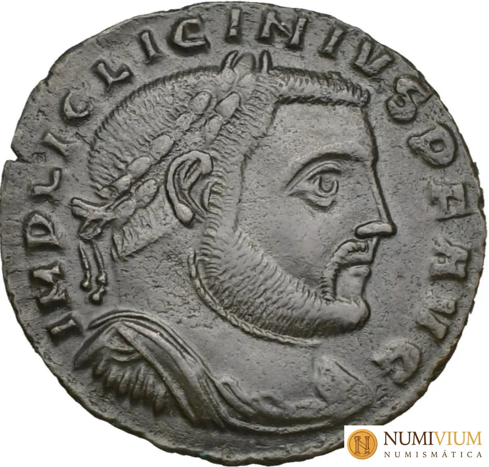 Licinio I follis Tesalónica 319. RIC 60